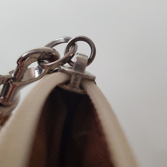 COACH Chelsea Multi-Colored C's Leather Wristlet Wallet Coin Pouch - Picture 9 of 15